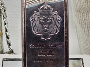 Scottsdale 10oz Vintage Toned Silver Bar