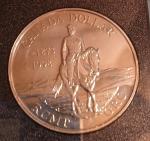 1998 Canada RCMP 125th Anniversary Silver Dollar