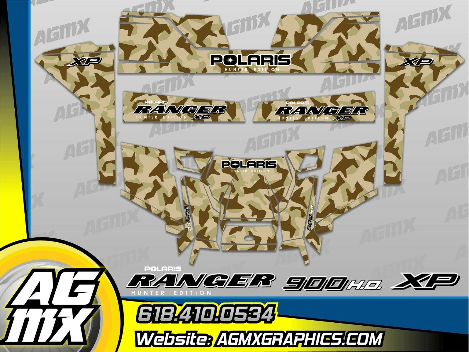 Polaris Ranger 900 XP Graphics Kit