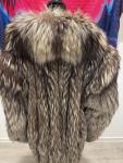 Vintage Silver Fox Fur Coat - Full Length