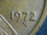 1972 Double Die Lincoln Cent - PCGS MS-64 RED