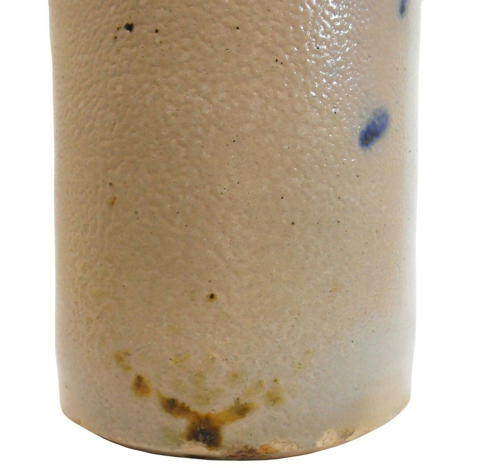 1853 Stoneware CER Bottle with Cobalt Blue Spout