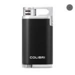 Colibri Belmont Black Chrome Jet Butane Lighter
