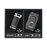 Colibri Belmont Jet Lighter & S-Cut Cigar Cutter Set