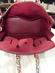 Rare Hermes Birkin 35 Rouge Grenat Togo Bag