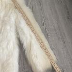 Vintage Arctic Fox White Fur Coat Size M