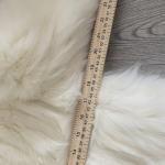 Vintage Arctic Fox White Fur Coat Size M