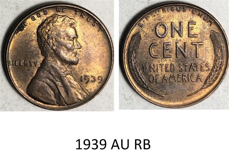 Rare Coin Collection Set - 1934 to 1939