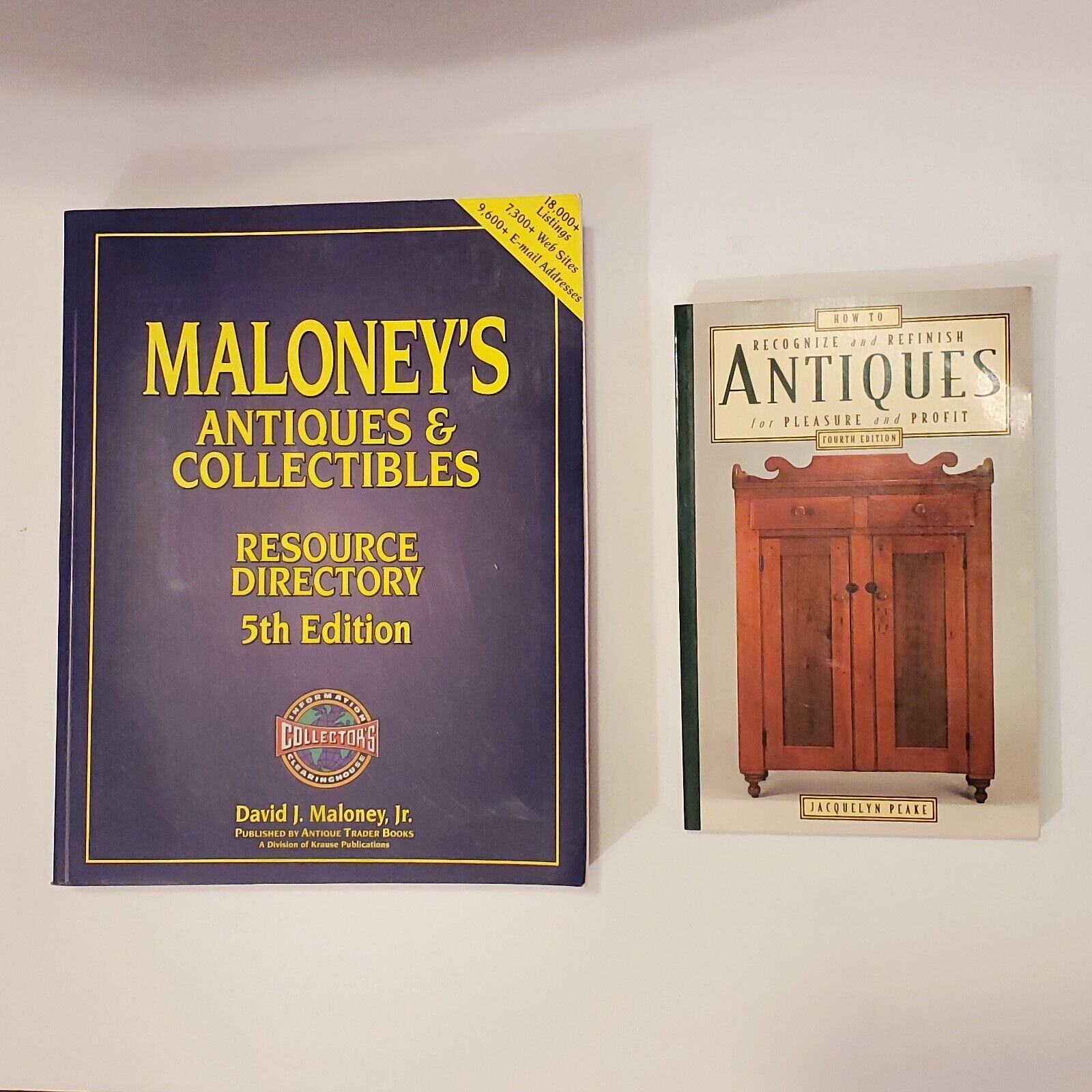Antique Restoration Bundle: 2 Informative Collectibles Books