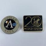 Apollo 11 Vintage Pin with Eagle Design