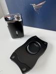 Colibri Belmont Jet Lighter & Cigar Cutter Set
