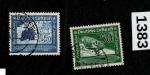 1938 Graf Zeppelin & Hindenburg Airmail Stamp Set