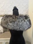 Saga Fox Silver Fox Fur Wrap Scarf