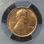 1972 Lincoln Cent Doubled Die Obverse PCGS MS62 RB