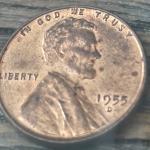 1955 D Lincoln Wheat Penny Collectible