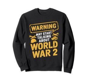 Vintage WWII Sweatshirt for Collectors and Fans