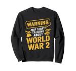Vintage WWII Sweatshirt for Collectors and Fans