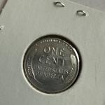 1943 S Steel Penny WWII Vintage Cent