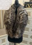 Saga Fox Silver Fox Fur Wrap Scarf