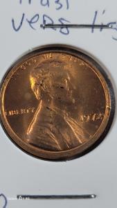 1972 Off-Center Lincoln Penny - Light "Trust