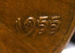 1955 Doubled Die Lincoln Cent NGC AU 55