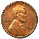 1955 Doubled Die Lincoln Cent 1C DDO FS-101