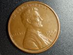 1969 Double Die Lincoln Penny with Floating Roof