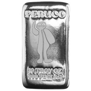 10 oz Silver Bar PERUCO - Astronaut Design