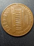 1969 Double Die Lincoln Penny with Floating Roof
