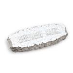 Scottsdale Mint 10 oz Silver Tombstone Nugget Bar