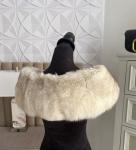 Saga Blue Fox Fur Wrap Collar