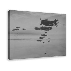 Vintage World War II Black and White Poster Art