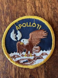 Apollo 11 Military Mission Patch - Vintage Collectible