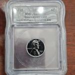 1943 Lincoln Wheat Cent Steel Black Ruthenium