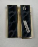 Colibri Vintage Lighter Set: Black/Gold & Leopard