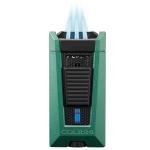 Colibri Stealth Triple Jet Butane Lighter - Green Black