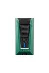 Colibri Stealth Triple Jet Butane Lighter - Green Black