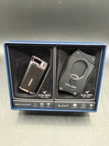 Colibri Belmont Jet Torch Lighter & Cutter Set
