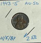 1943 Steel Penny Lot - Mixed Grades
