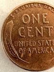 1955 RD Lincoln Wheat Penny with Unique Errors