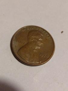 1974 Lincoln Cent Penny Without Mint Mark