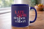 Stephen Colbert Late Show Royal Blue Mug