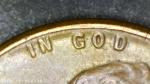 1955 Lincoln Wheat Penny No Mint Mark Error