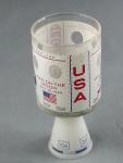 Apollo 11 Moonshot Vintage Glass Collectible