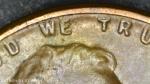 1955 Lincoln Wheat Penny No Mint Mark Error