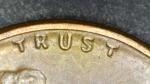 1955 Lincoln Wheat Penny No Mint Mark Error