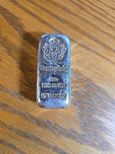 Scottsdale Mint 10 oz Silver Chunky Bar
