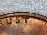 1972 Lincoln Cent Doubled Die Obverse DDO-010