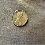1974 Rare Penny No Mint Mark with Uneven Rim