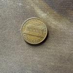1974 Rare Penny No Mint Mark with Uneven Rim